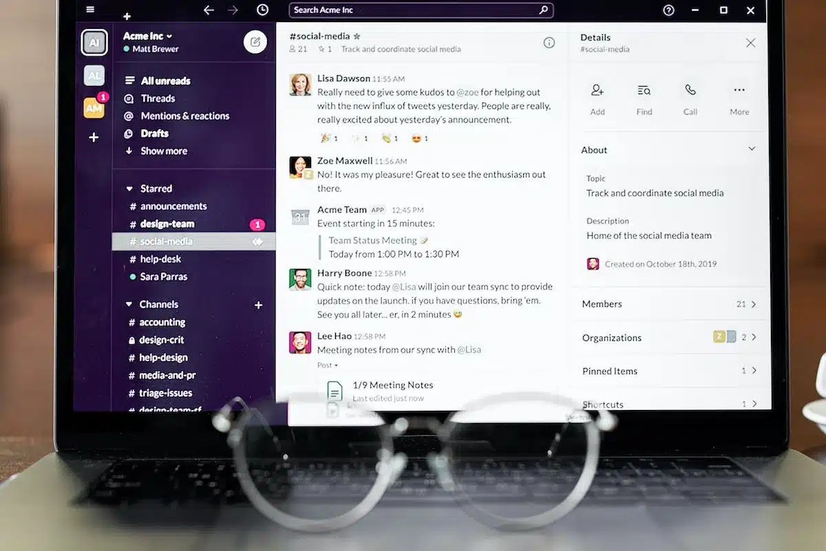 slack  teams