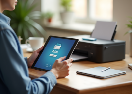 Impression avec une tablette : comment faire et solutions alternatives