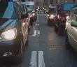 cars on road