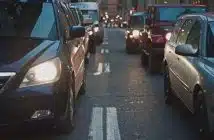 cars on road